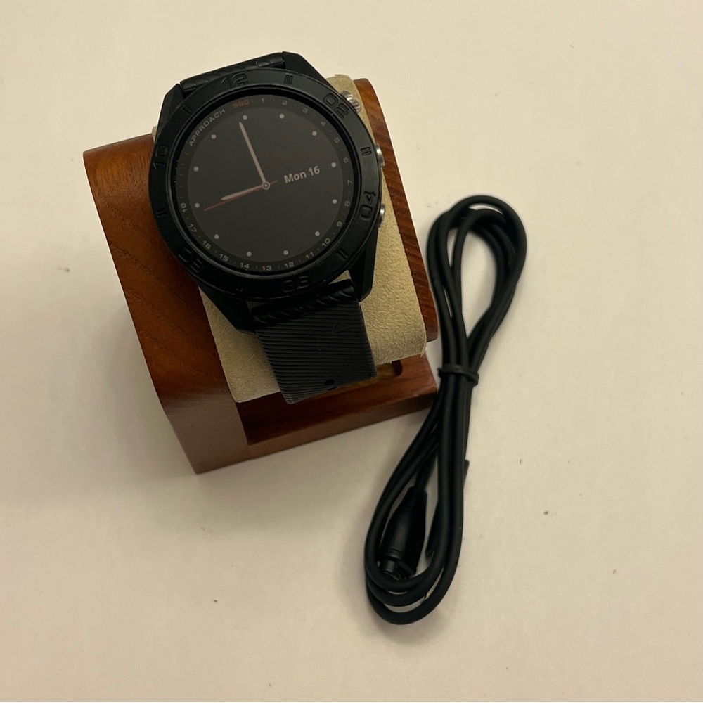 Garmin Black Smartwatch with Black Band